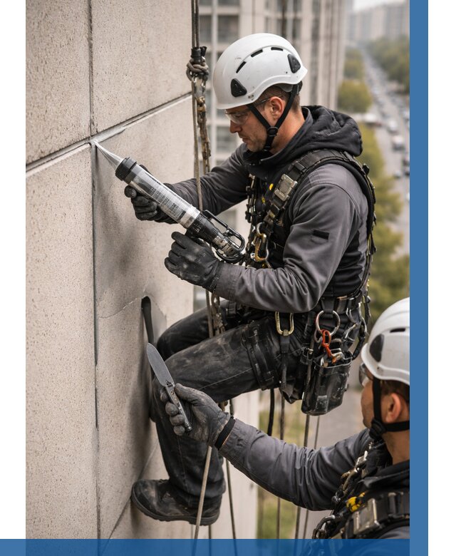 Первичная герметизация швов в Полысаеве от 617 р. | ВЫСОТНИК-Плс