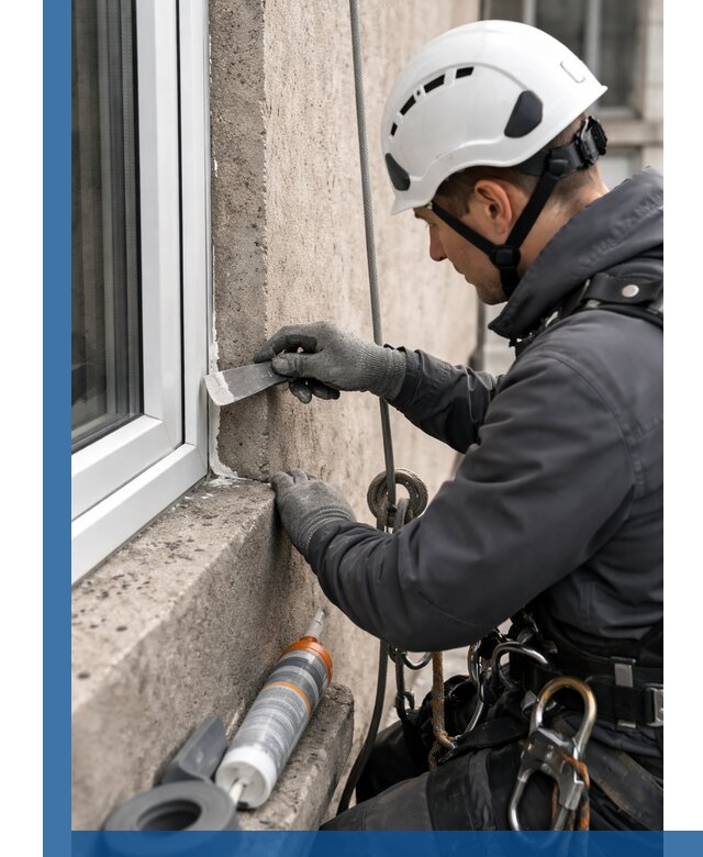 Герметизация монтажных швов окон в Полысаеве с гарантией качества