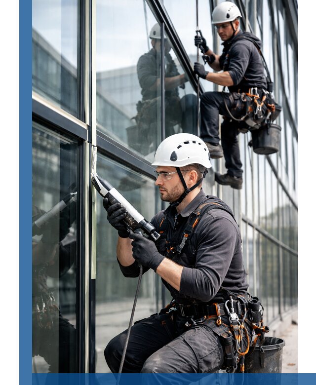 Герметизация витражных швов в Полысаеве для зданий и фасадов