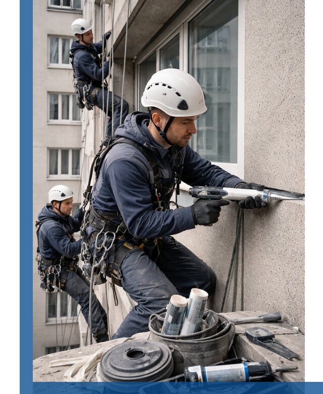 Герметизация швов лоджии в Полысаеве профессионально и надежно