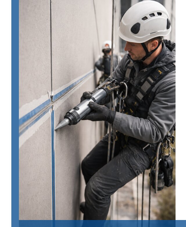 Герметизация стыков фасадных панелей в Полысаеве качественно и быстро