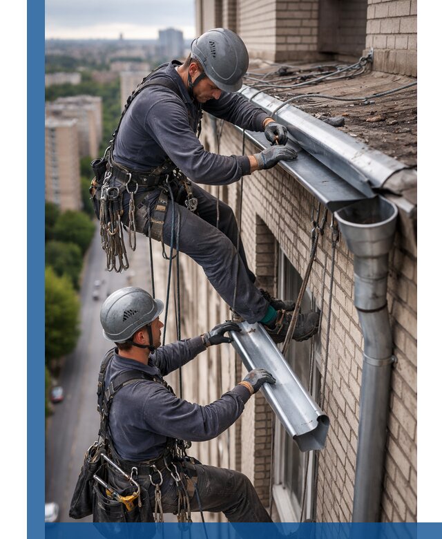 Ремонт водосточных желобов в Полысаеве, быстро и качественно