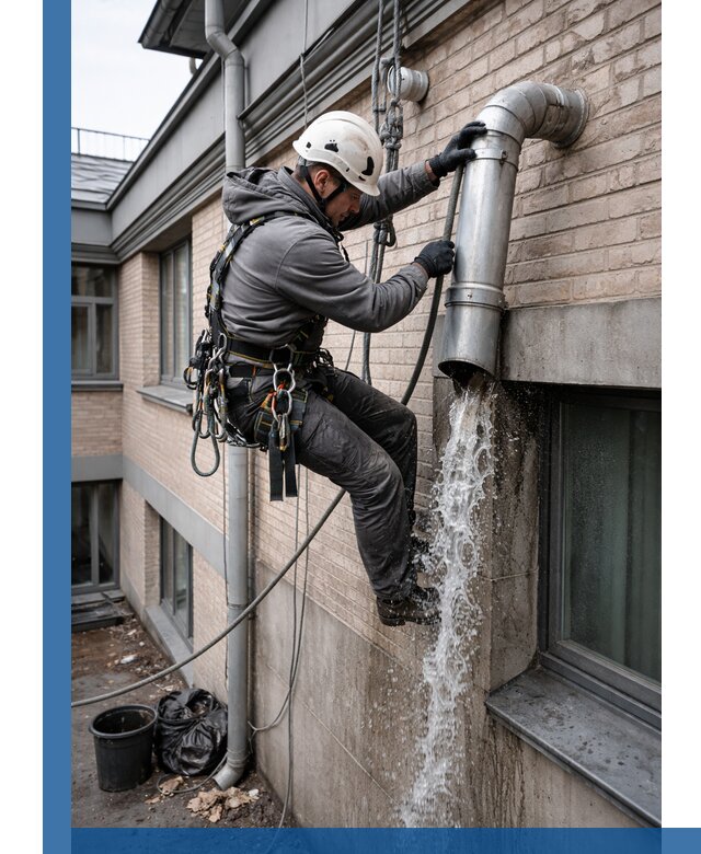 Профессиональная прочистка водосточных труб в Полысаеве с гарантией