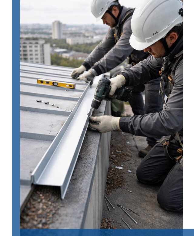 Монтаж капельника на кровле в Полысаеве с гарантией качества