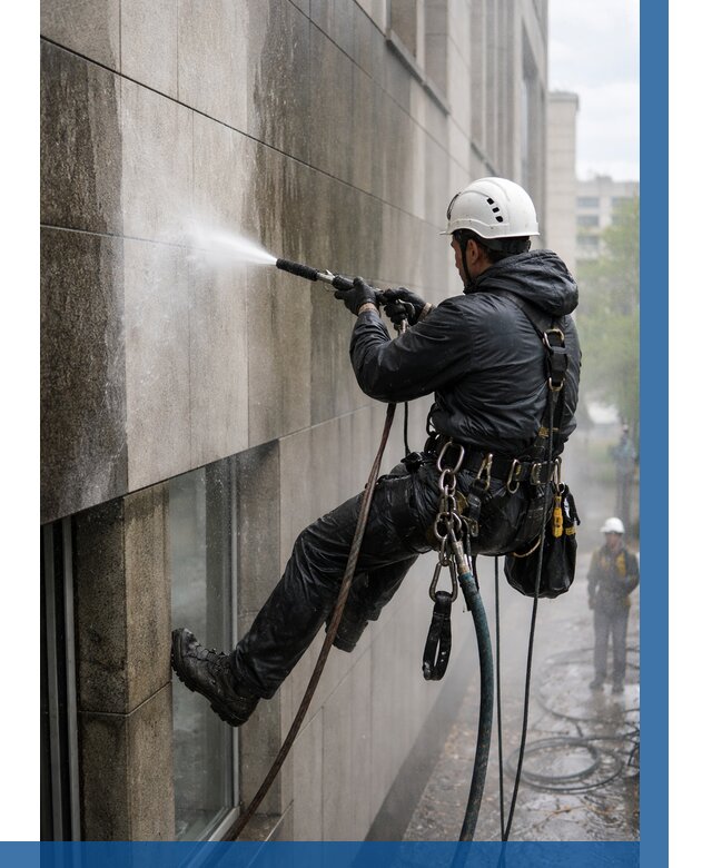 Гидроструйная очистка поверхностей в Полысаеве от 874 р. | ВЫСОТНИК-Плс