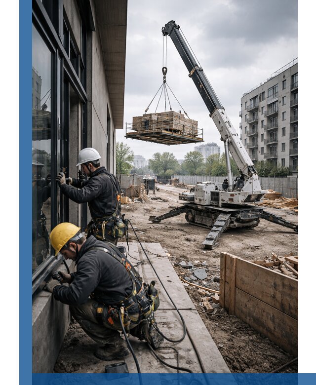 Аренда крана Пионер в Полысаеве для строительных работ