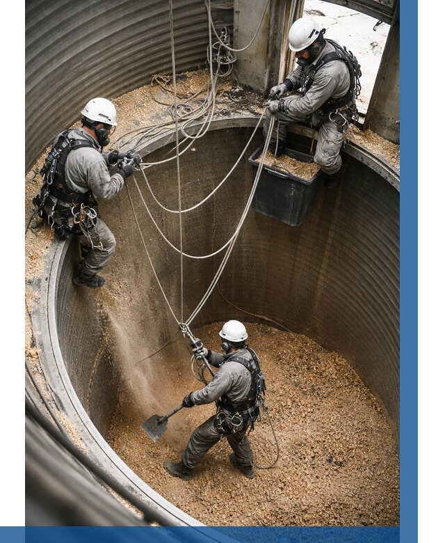 Чистка зерновых бункеров в Полысаеве от 12340 р. | ВЫСОТНИК-Плс