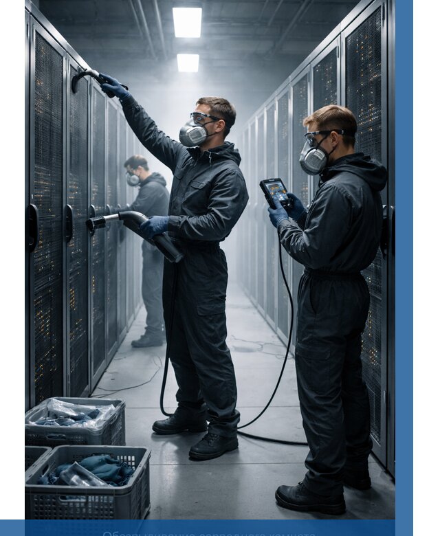 Обеспыливание серверной комнаты в Полысаеве от 4627 р. | ВЫСОТНИК-Плс