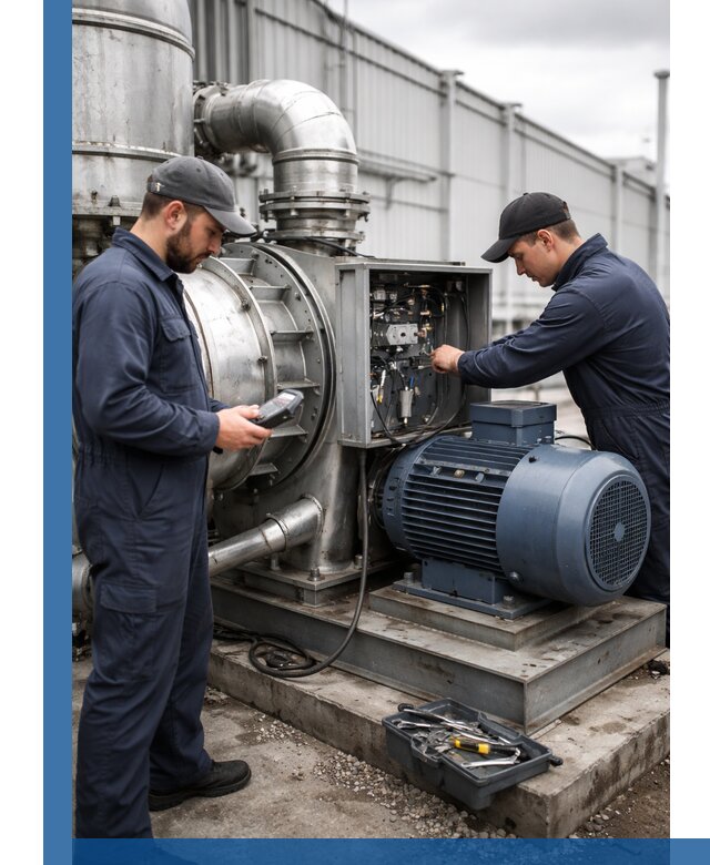 Техническое обслуживание промышленного оборудования в Полысаеве
