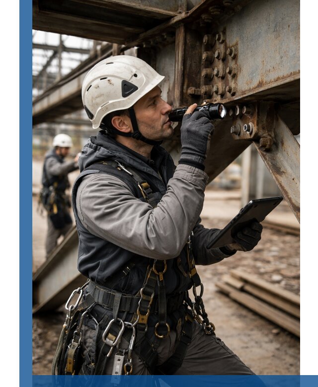 Обследование металлоконструкций и диагностика прочности в Полысаеве